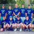 Unsere Leichtathleten mit ihrem Coach Herrn Stolz  2001/02