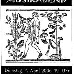 Musikabend 4/2006