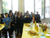 Partnerschüler aus Saaralbe zu Besuch 9/2009
