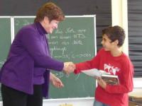 Vorlesewettbewerb 6. Klassen 12/2009