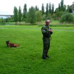 "Leibniz geht nach draußen" - 5a bei der Polizei 22.5.13