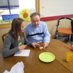 "Leibniz geht nach draußen" - 5b bei der ASB 22.5.13