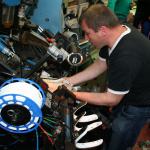 "Leibniz geht nach draußen" - 12. Klassen bei "Caprice"