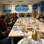 "Leibniz geht nach draußen" - 12. Klassen bei "Caprice"