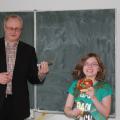 "Leibniz lädt ein" - Herr Cronauer bei der 5e - 24.5.13