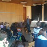 Besuch des Rheinpfalz-Mitarbeiters Peter Rojan