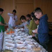 5d und 6a bei "Fit ist cool" im Krankenhaus 12/16