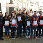 Siegerehrung "Planspiel Börse"  1/2017