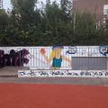 Tunnel zur Sporthalle