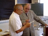Verabschiedung Herr Höhl, Herr Hutterer 7/05