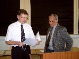 Verabschiedung Herr Höhl, Herr Hutterer 7/05