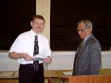 Verabschiedung Herr Höhl, Herr Hutterer 7/05